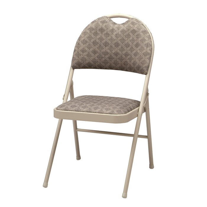 Meco Double Fabric Padded Folding Chair & Reviews Wayfair